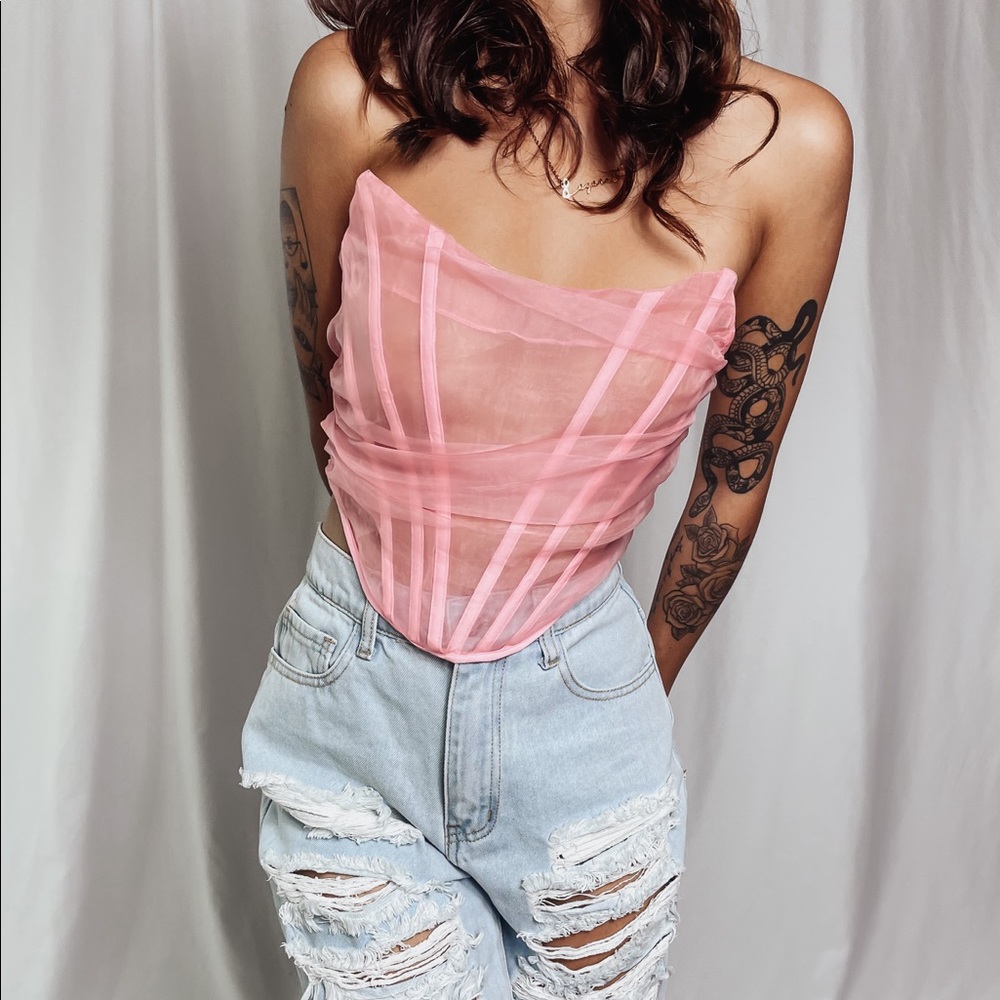 Pink Bustier